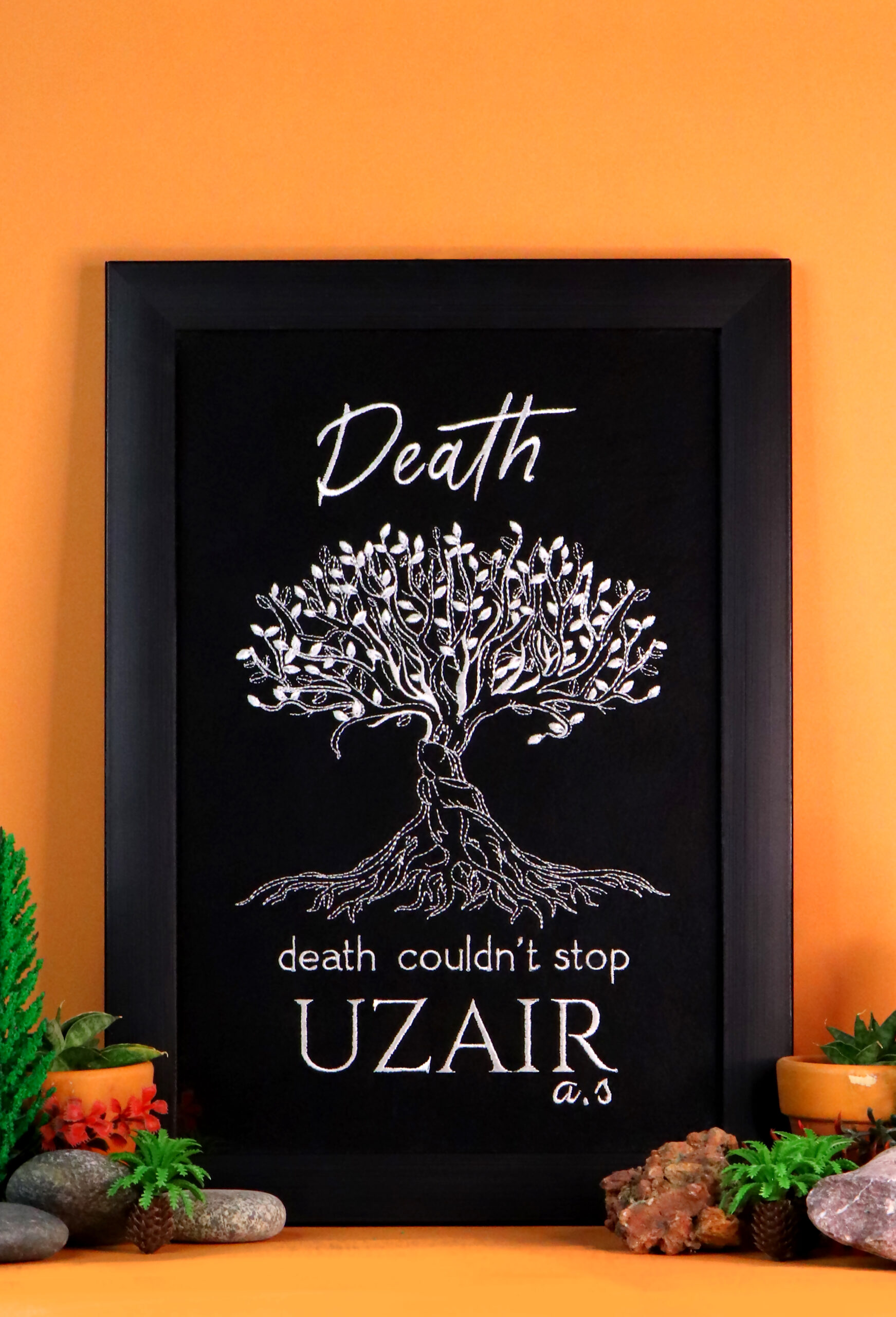 Prophet Uzair A.S – The Death – Embroidery Wall Frame