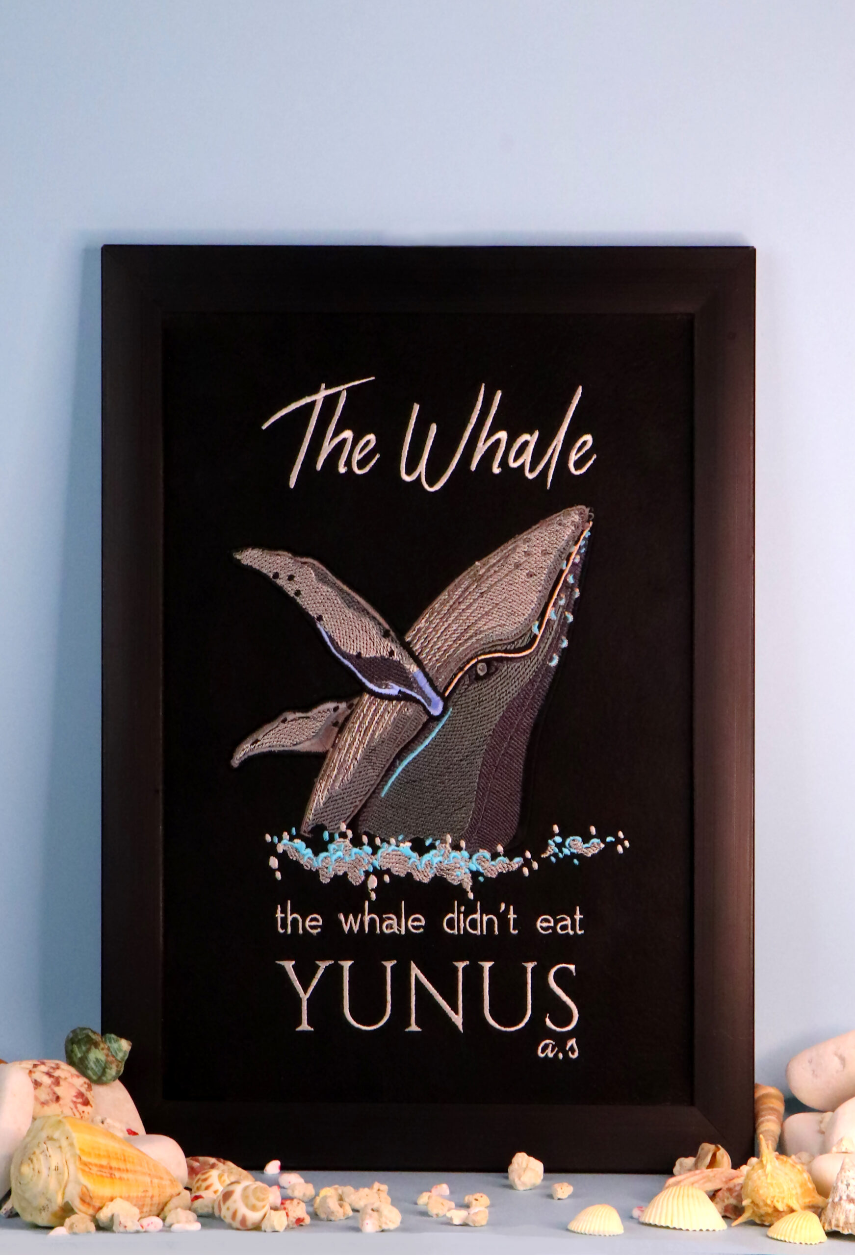 Prophet Yunus A.S – The Whale – Embroidery Wall Frame